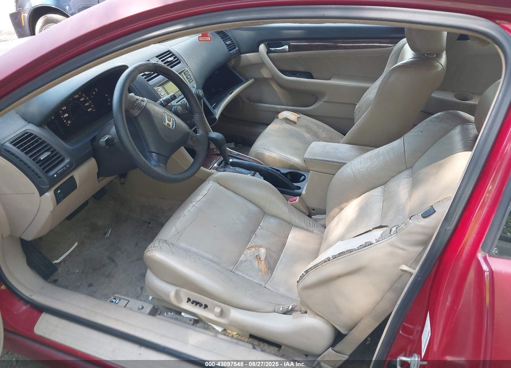 2007 HONDA ACCORD 2.4 EX VIN: 1HGCM72637A017392