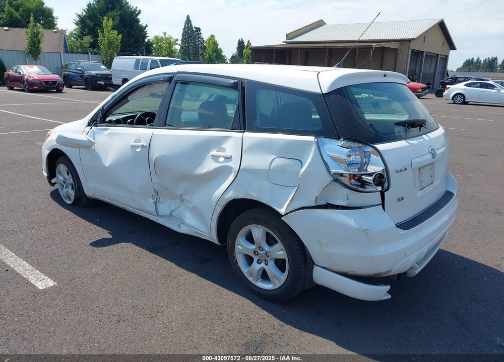 2008 TOYOTA MATRIX/XR VIN: 2T1KR30E28C709932