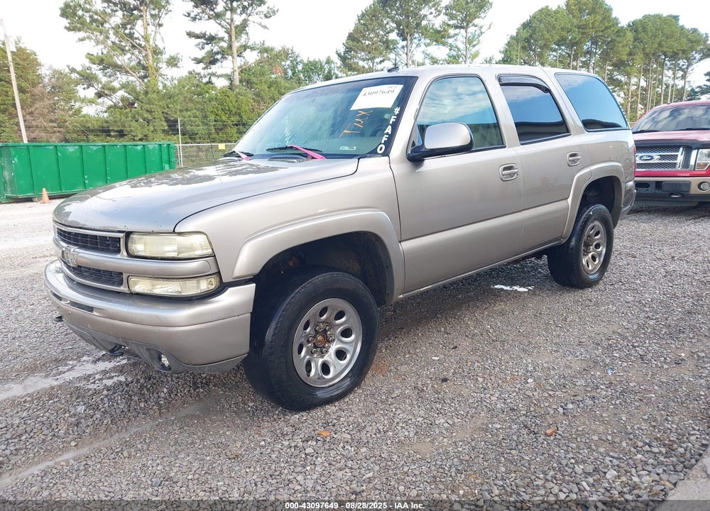 2003 CHEVROLET TAHOE Z71 VIN: 1GNEK13Z73R290566