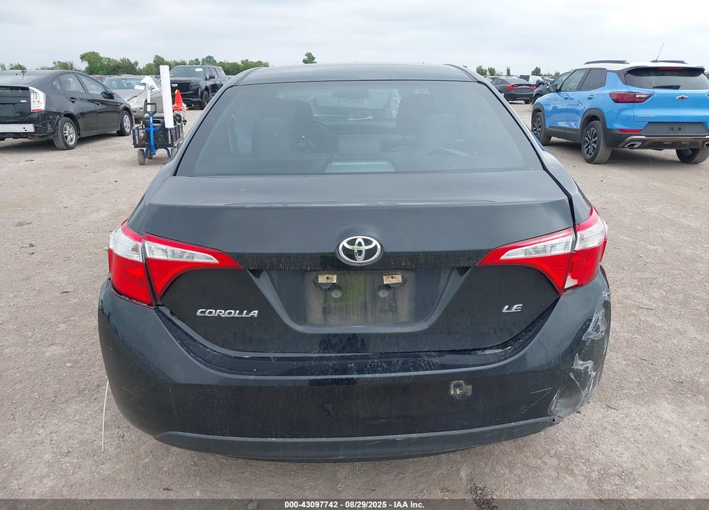 2015 TOYOTA COROLLA VIN: 5YFBURHE2FP330707