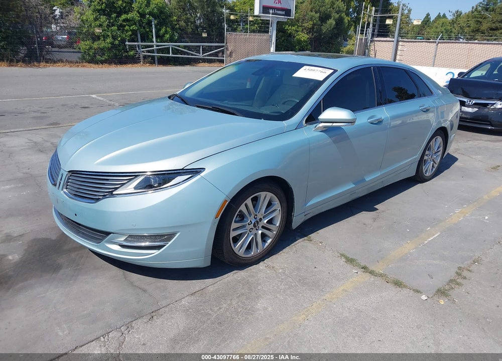 2014 LINCOLN MKZ VIN: 3LN6L2LU7ER808117