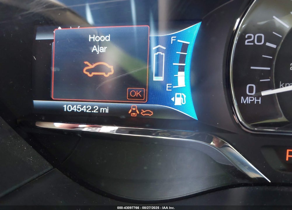 2014 LINCOLN MKZ VIN: 3LN6L2LU7ER808117