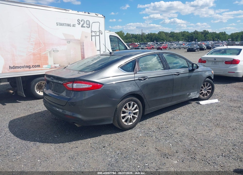 2016 FORD FUSION S VIN: 1FA6P0G7XG5126149