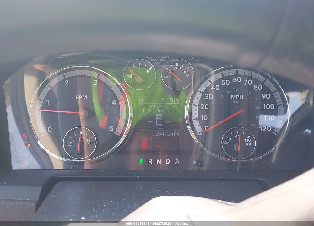 2010 DODGE RAM 2500 VIN: 3D7UT2CL0AG167634