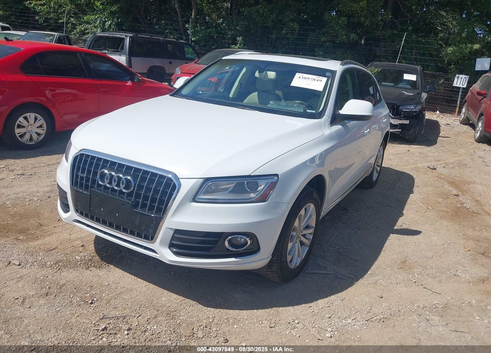 2013 AUDI Q5 VIN: WA1LFAFPXDA017677