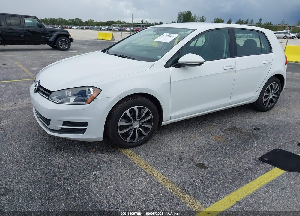 2015 VOLKSWAGEN GOLF VIN: 3VW217AU9FM033629