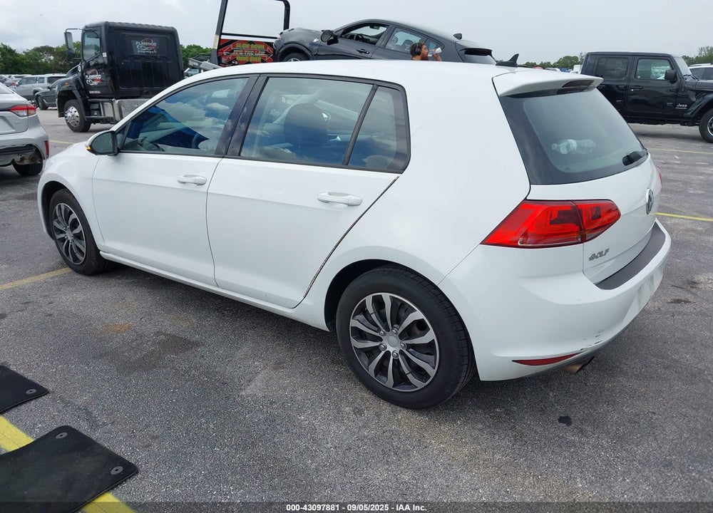 2015 VOLKSWAGEN GOLF VIN: 3VW217AU9FM033629
