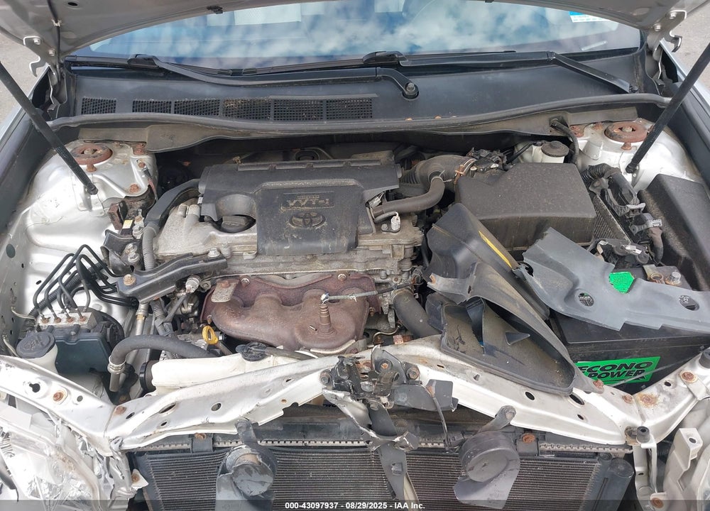 2012 TOYOTA CAMRY VIN: 4T4BF1FK6CR242800