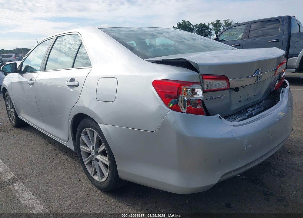 2012 TOYOTA CAMRY VIN: 4T4BF1FK6CR242800