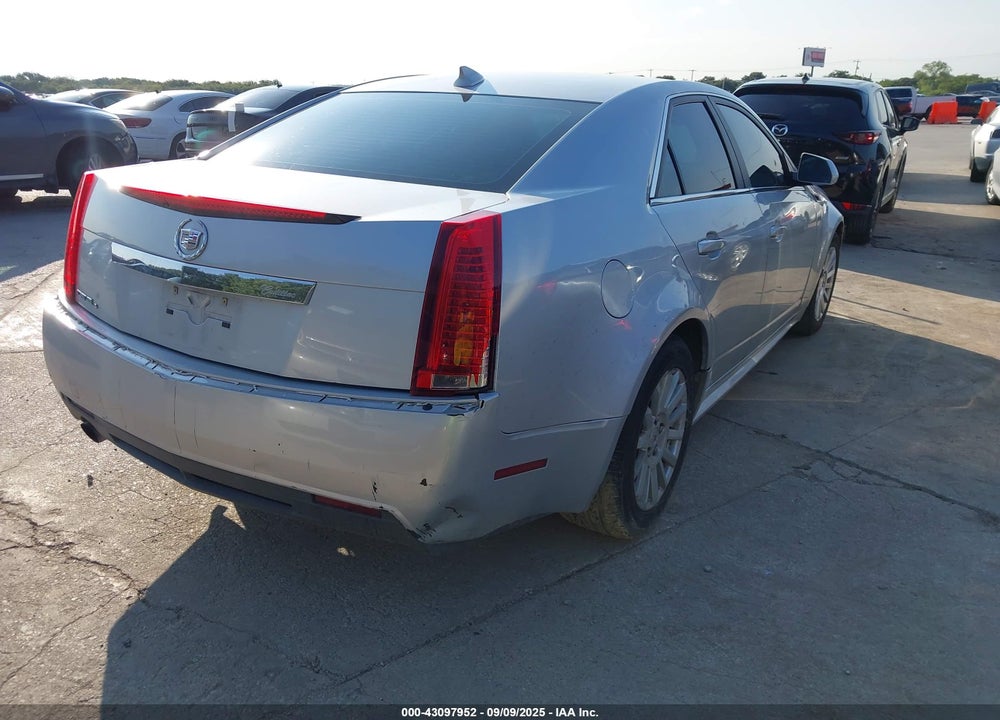 2012 CADILLAC CTS VIN: 1G6DC5E51C0114798