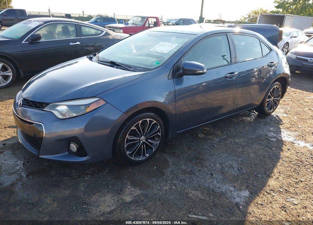 2015 TOYOTA COROLLA VIN: 2T1BURHE2FC466853