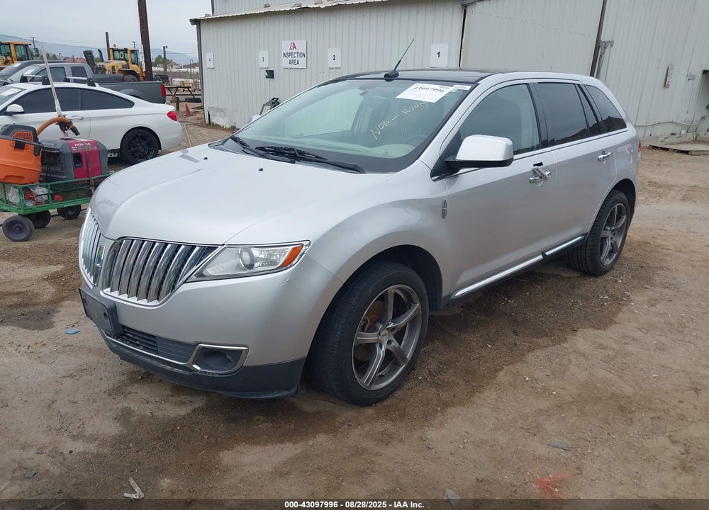 2011 LINCOLN MKX VIN: 2LMDJ6JK1BBJ01065
