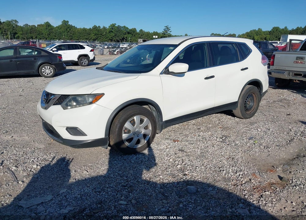2016 NISSAN ROGUE VIN: 5N1AT2MT9GC814048