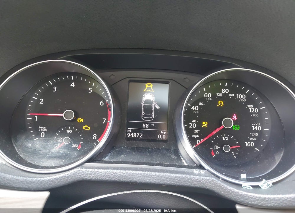 2016 VOLKSWAGEN PASSAT VIN: 1VWBS7A36GC049178