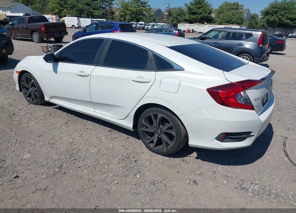2019 HONDA CIVIC SPORT VIN: 2HGFC2F8XKH598365