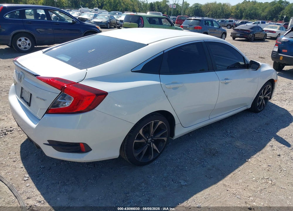 2019 HONDA CIVIC SPORT VIN: 2HGFC2F8XKH598365