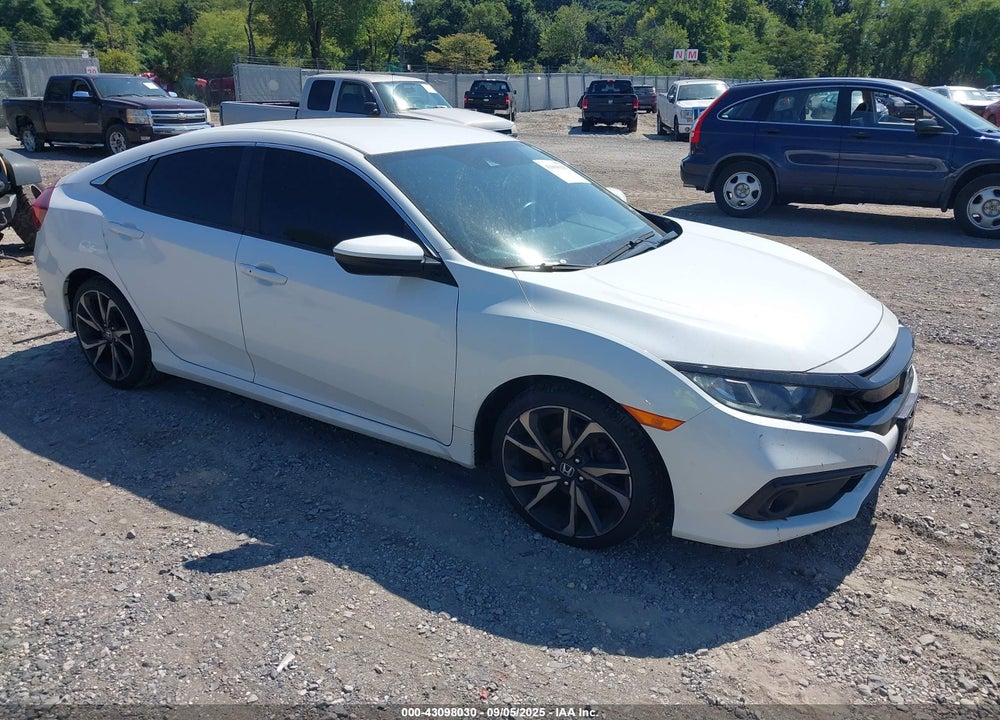 2019 HONDA CIVIC SPORT VIN: 2HGFC2F8XKH598365