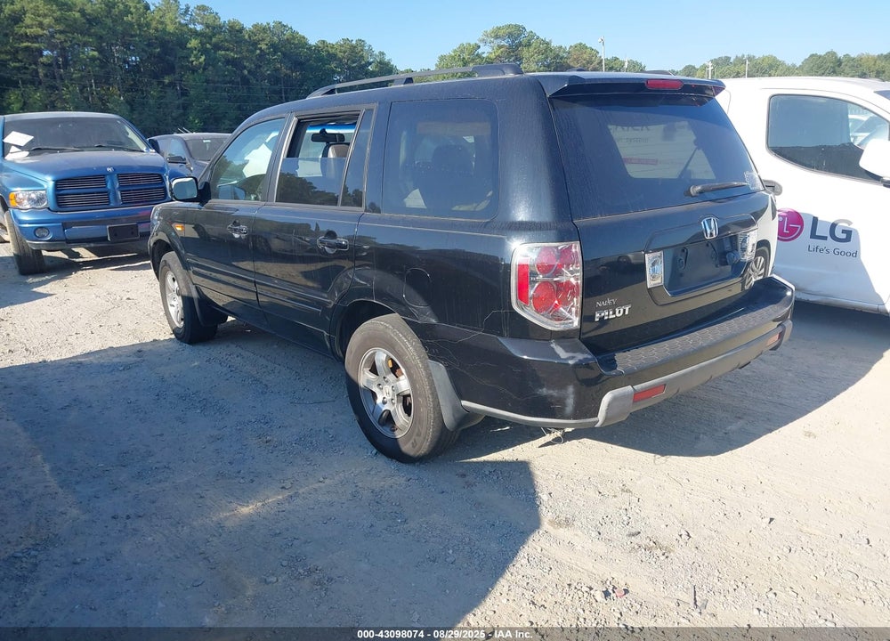 2008 HONDA PILOT EX-L VIN: 5FNYF28748B029433