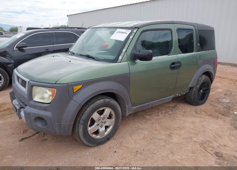 2003 HONDA ELEMENT EX VIN: 5J6YH28503L012766