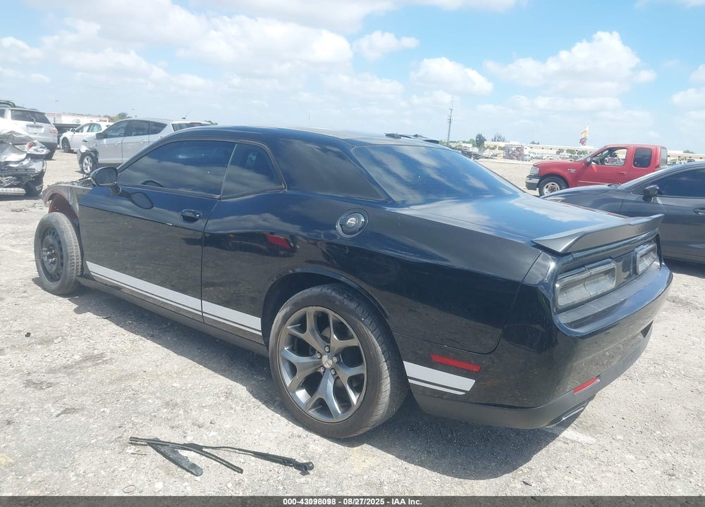 2016 DODGE CHALLENGER SXT VIN: 2C3CDZAG7GH351905