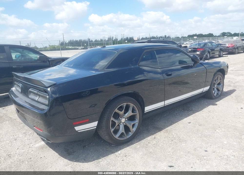 2016 DODGE CHALLENGER SXT VIN: 2C3CDZAG7GH351905
