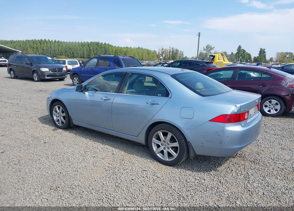 2005 ACURA TSX VIN: JH4CL96885C009314