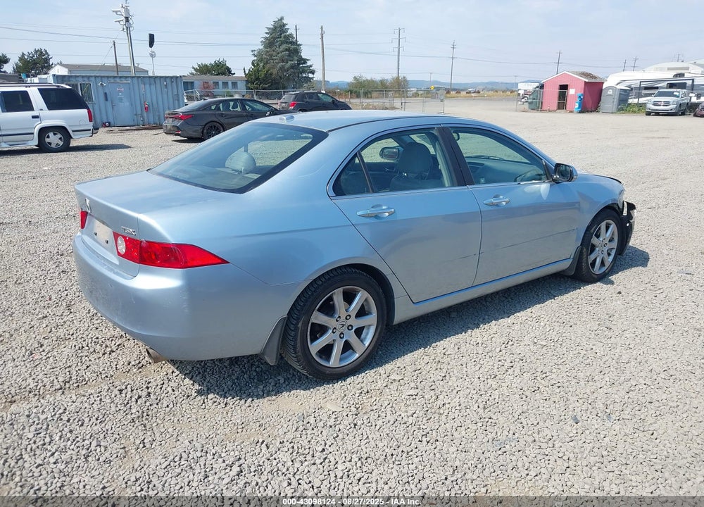 2005 ACURA TSX VIN: JH4CL96885C009314