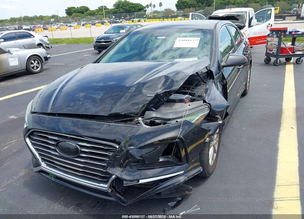 2019 HYUNDAI SONATA SE VIN: 5NPE24AF8KH732697