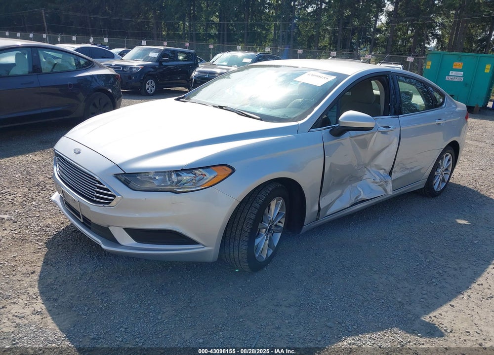 2017 FORD FUSION VIN: 3FA6P0H75HR185784