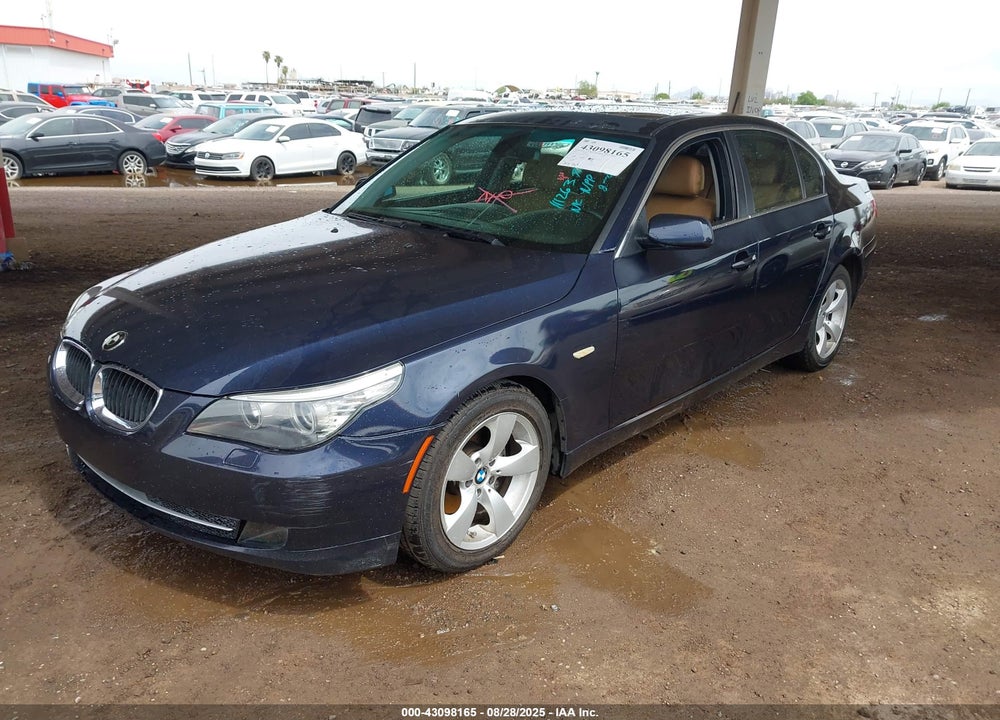 2008 BMW 5 SERIES VIN: WBANU53578C111263