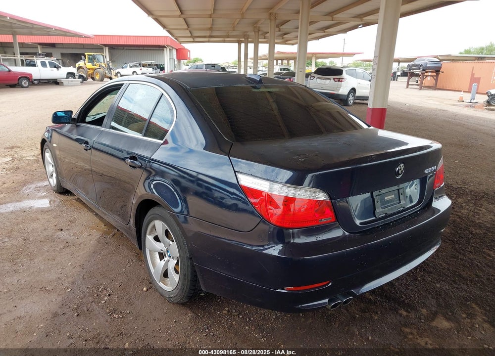2008 BMW 5 SERIES VIN: WBANU53578C111263
