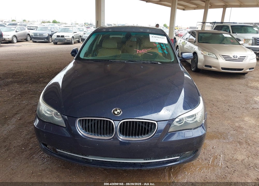 2008 BMW 5 SERIES VIN: WBANU53578C111263