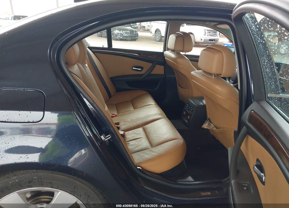 2008 BMW 5 SERIES VIN: WBANU53578C111263