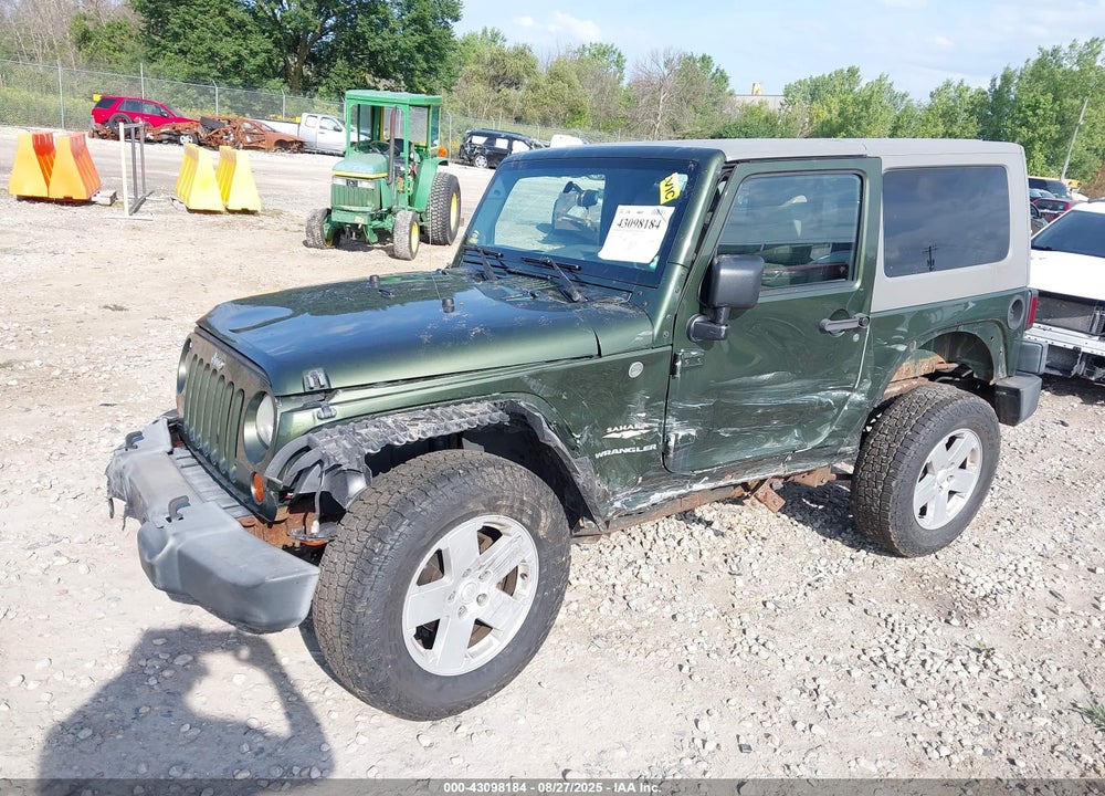 2007 JEEP WRANGLER SAHARA VIN: 1J4FA54107L200869