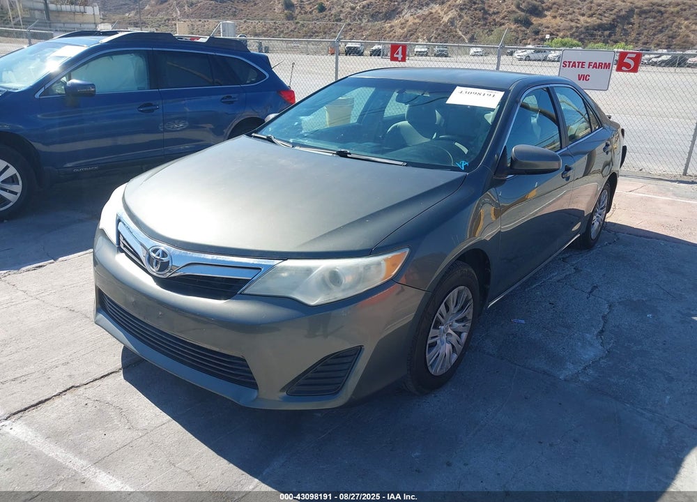 2013 TOYOTA CAMRY LE VIN: 4T4BF1FK8DR277503