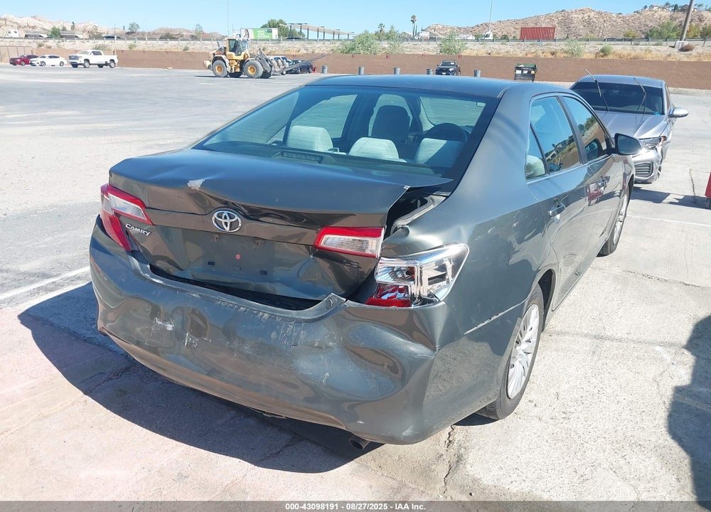 2013 TOYOTA CAMRY LE VIN: 4T4BF1FK8DR277503
