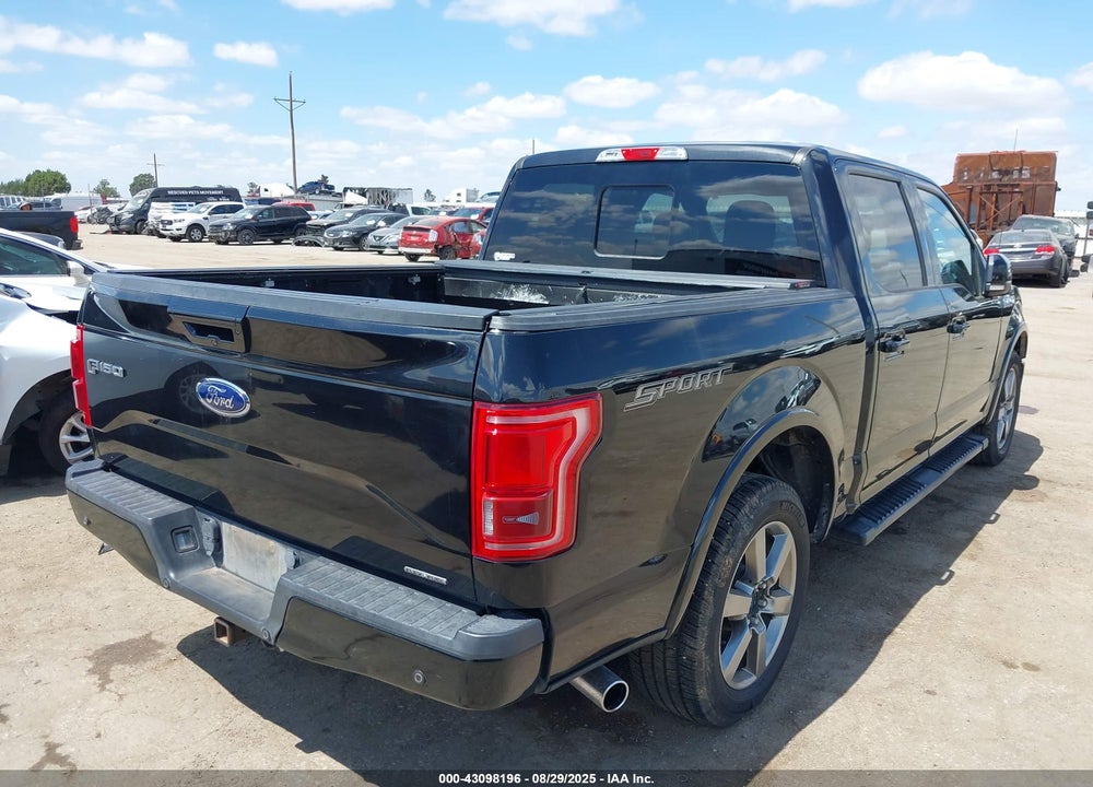 2015 FORD F-150 VIN: 1FTEW1CF9FKD55515