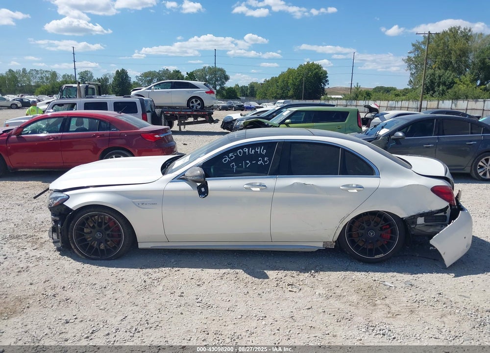 2016 MERCEDES-BENZ C CLASS VIN: 55SWF8HB9GU126915