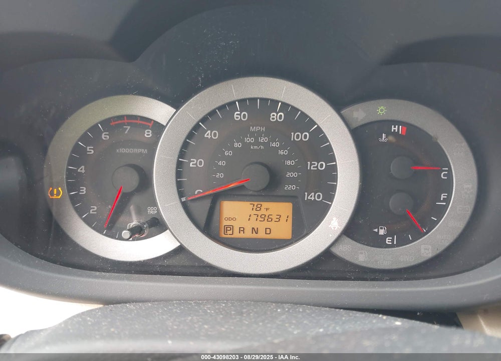 2011 TOYOTA RAV4 VIN: 2T3ZF4DV0BW081678