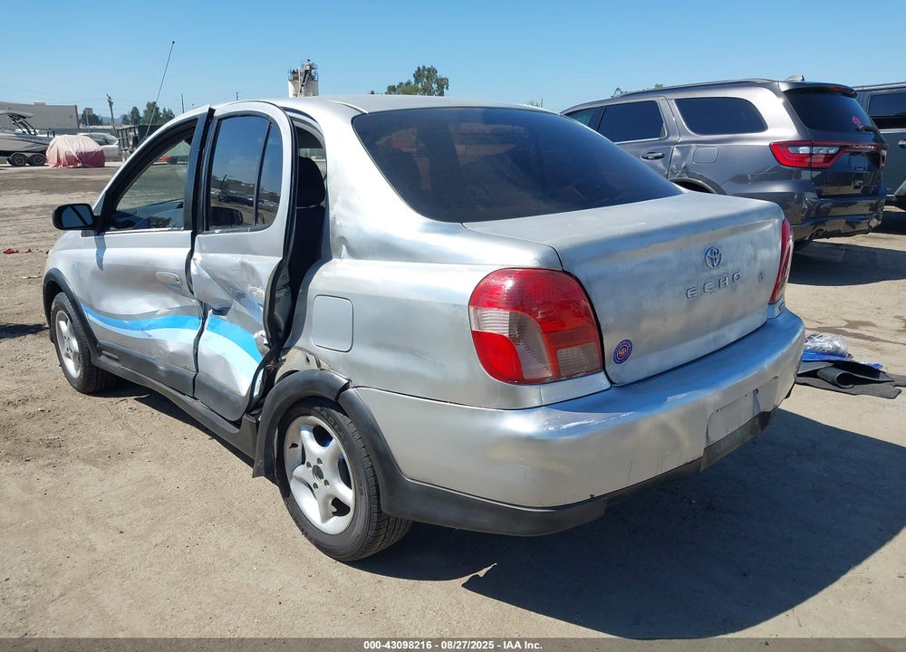 2001 TOYOTA ECHO VIN: JTDBT123X10176701