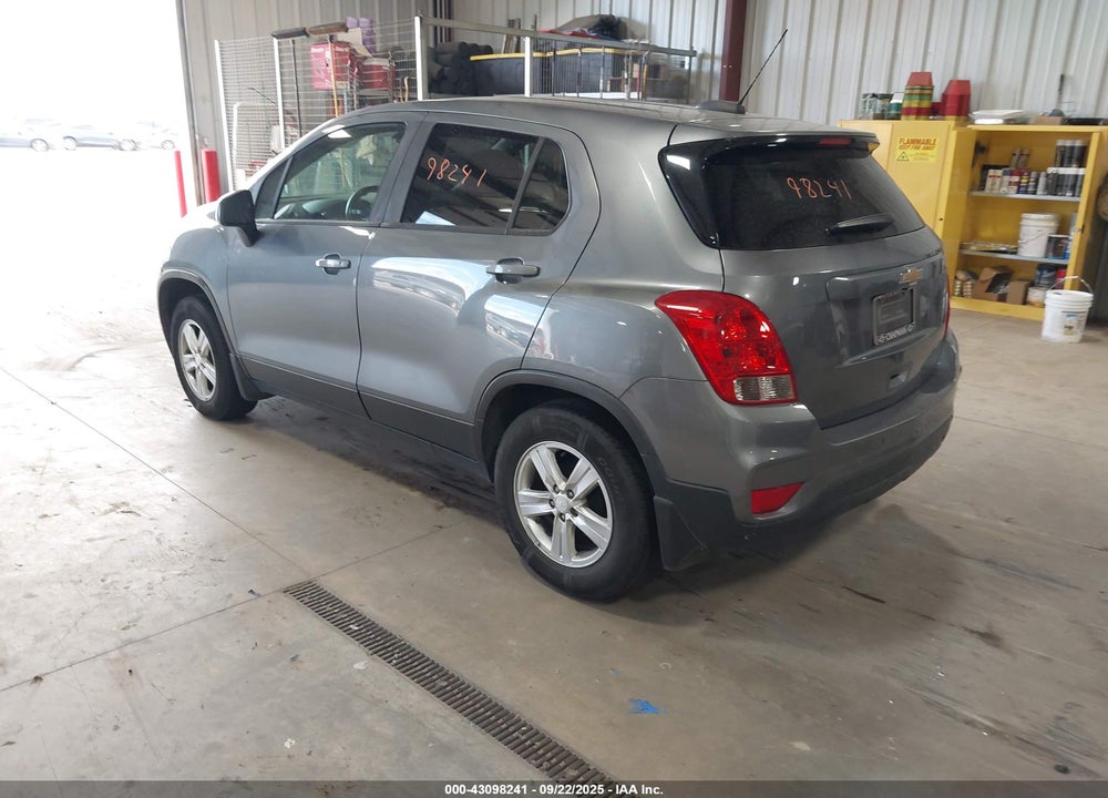 2020 CHEVROLET TRAX FWD LS VIN: 3GNCJKSB0LL196539