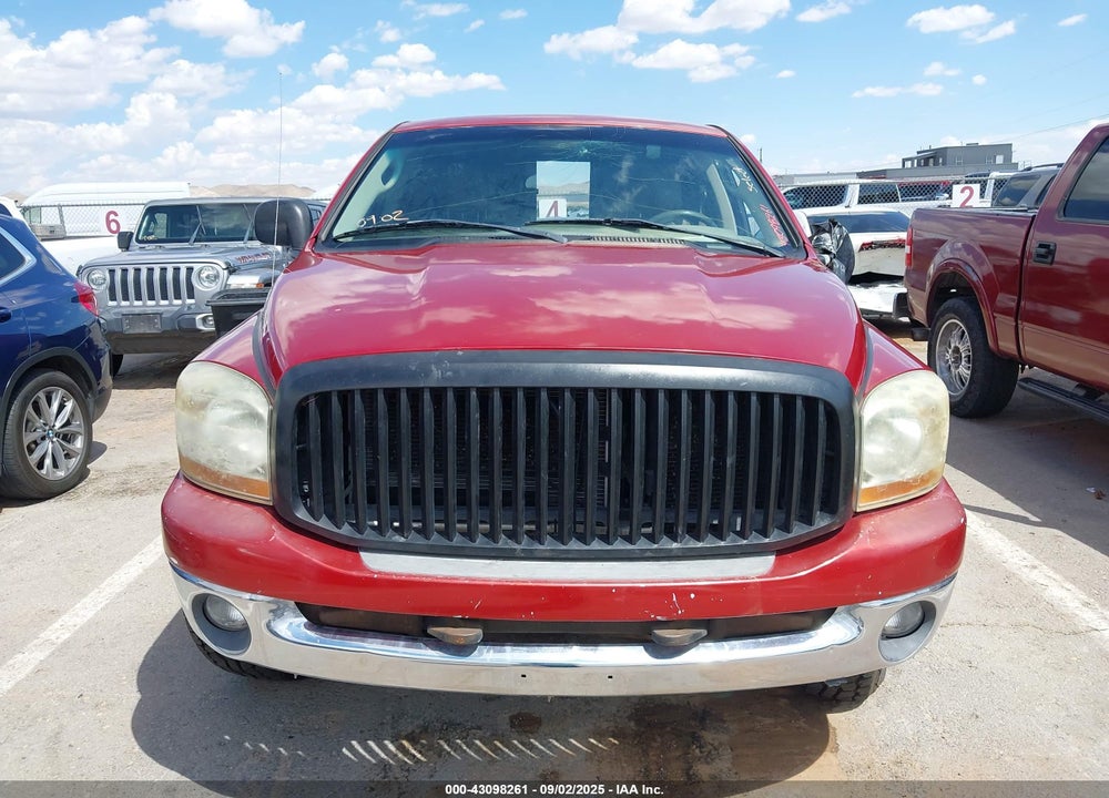 2006 DODGE RAM 1500 SLT/TRX4 OFF ROAD/SPORT VIN: 1D7HU18206S553284