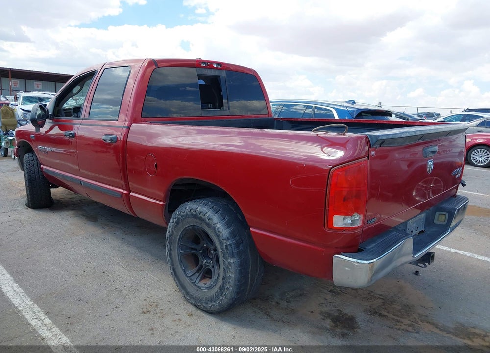 2006 DODGE RAM 1500 SLT/TRX4 OFF ROAD/SPORT VIN: 1D7HU18206S553284