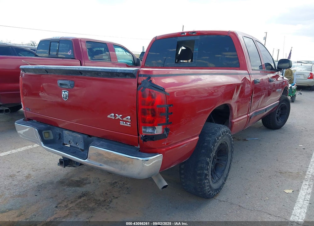 2006 DODGE RAM 1500 SLT/TRX4 OFF ROAD/SPORT VIN: 1D7HU18206S553284