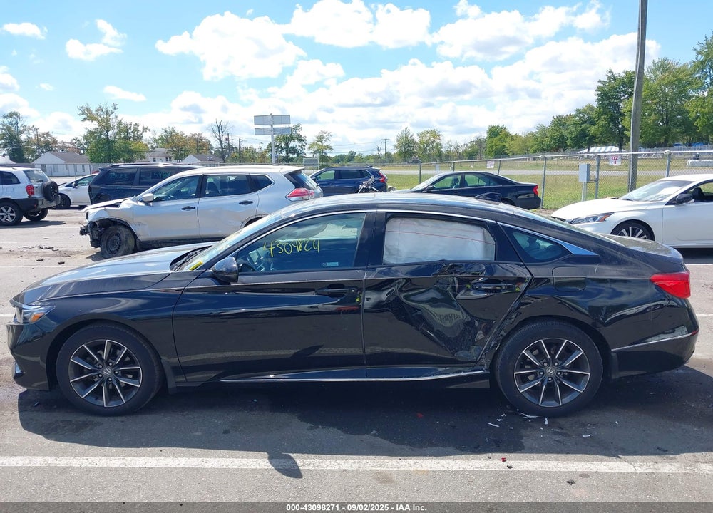 2021 HONDA ACCORD VIN: 1HGCV1F59MA008395
