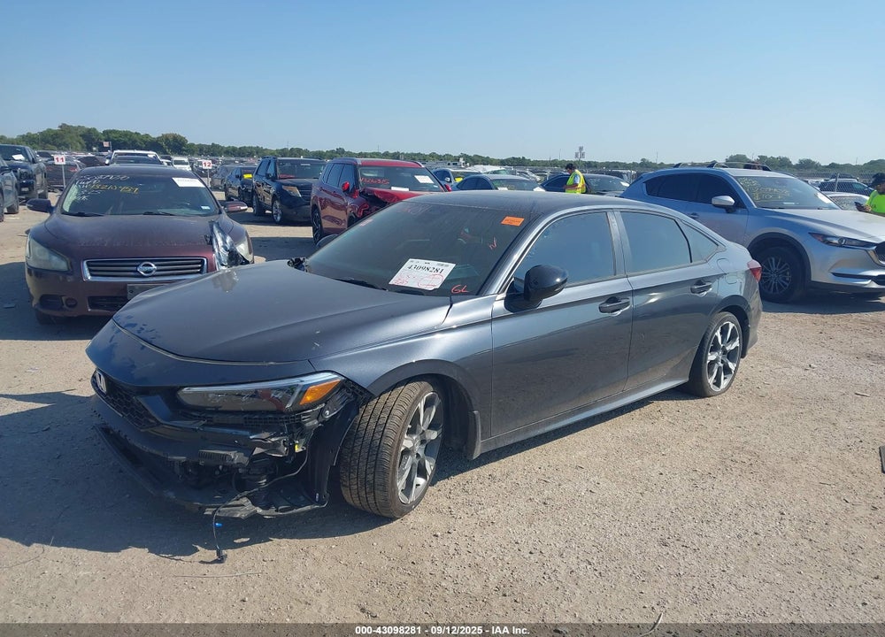 2025 HONDA CIVIC  HYBRID SPORT/SPORT TOURING VIN: 2HGFE4F88SH337449