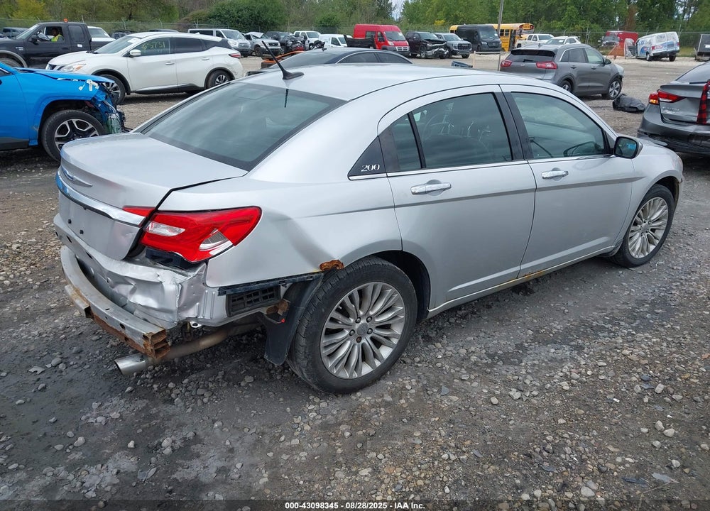 2011 CHRYSLER 200 LIMITED VIN: 1C3BC2FBXBN509981