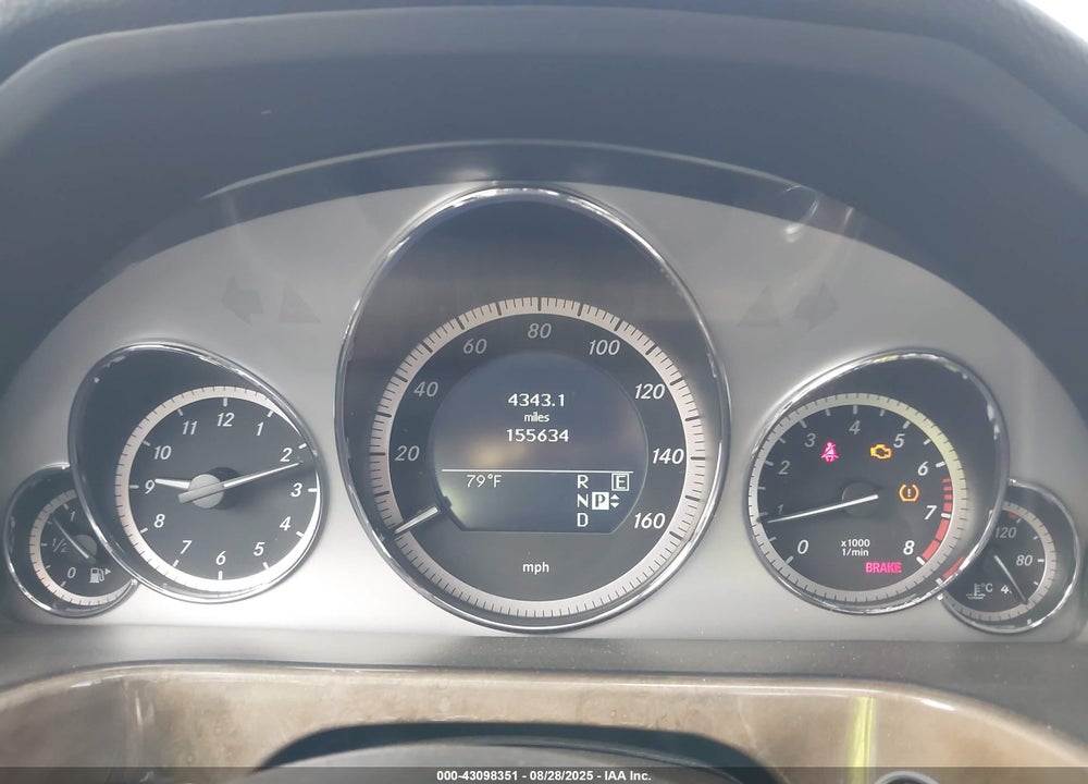 2011 MERCEDES-BENZ E-CLASS VIN: WDDHF5GB5BA325865
