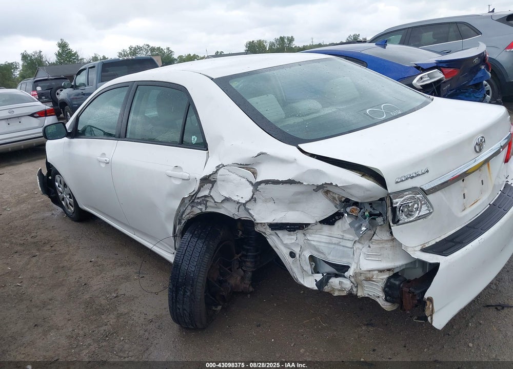 2011 TOYOTA COROLLA VIN: 2T1BU4EEXBC649502
