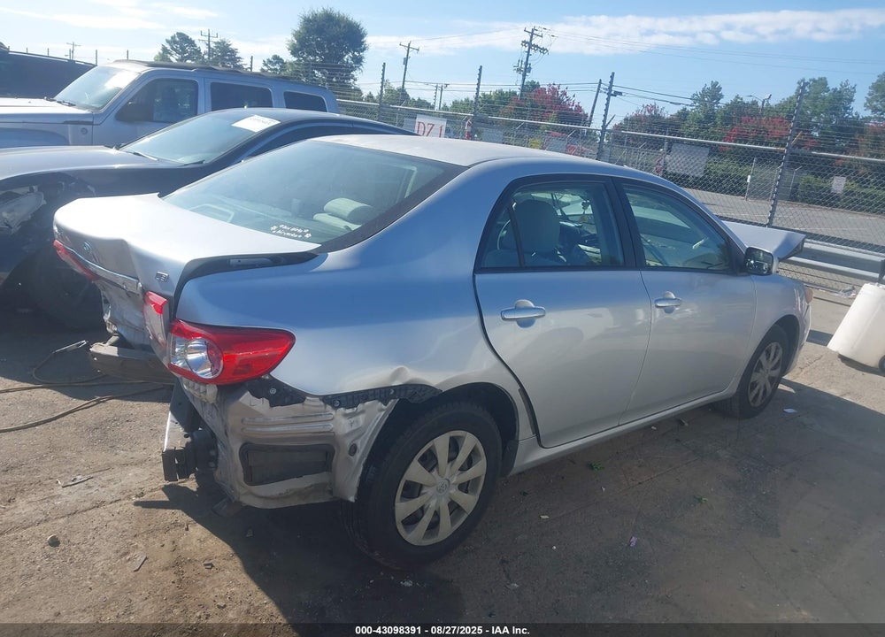 2011 TOYOTA COROLLA VIN: JTDBU4EE6B9139041